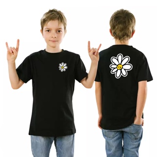 Gazkids เสื้อยืด ลายดอกเดซี่ ของขวัญ สําหรับเด็กอายุ 1-12 ปี