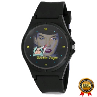 นาฬิกาข้อมือ UNISEX BETTIE PAGE สําหรับผู้ชาย และผู้หญิง 02