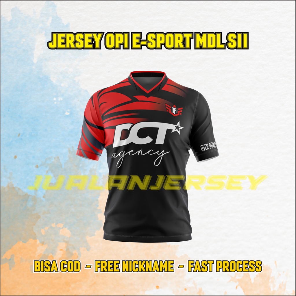 เสื้อกีฬาแขนสั้น ลายทีม Jersey OPI ESPORT 2023 Shopee Thailand