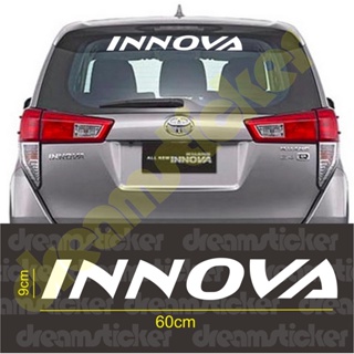 สติกเกอร์ติดกระจกมองหลังรถยนต์ สําหรับ Toyota Innova