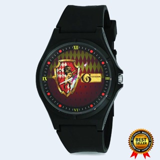 Gryffindor CLANS HARRY POTTER LOGO นาฬิกาข้อมือ สําหรับผู้ชาย ผู้หญิง UNISEX Cool ขายดีที่สุด 02