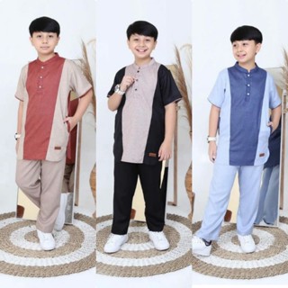 Arjuna KOKO AL-AMAM KOKO KURTA ชุดเสื้อมุสลิม สําหรับเด็กผู้ชาย