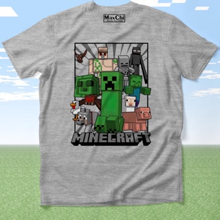 [MaxChi] เสื้อยืด พิมพ์ลาย Minecraft Mob 2 Misty Family สําหรับวัยรุ่น