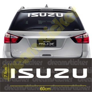 สติกเกอร์ติดกระจกมองหลัง สําหรับรถยนต์ Isuzu