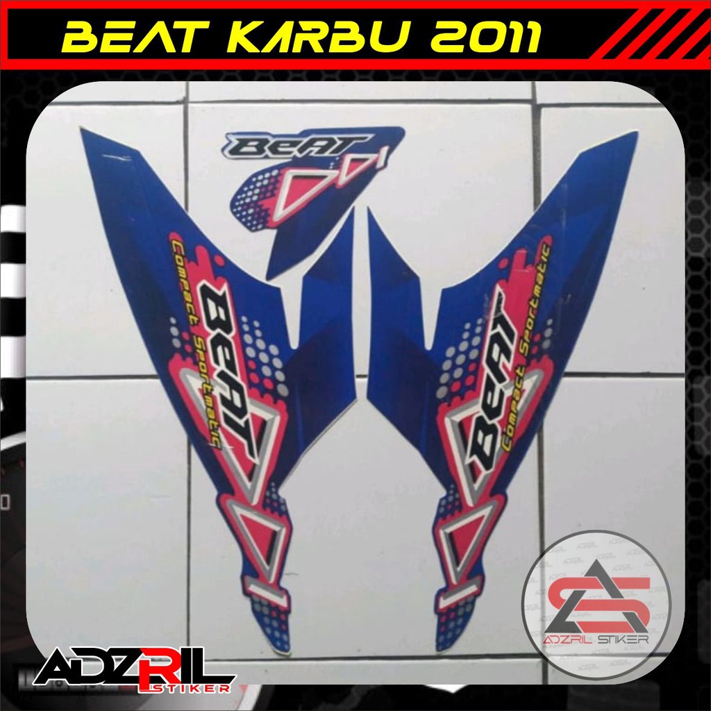 สติกเกอร์มาตรฐาน-honda-beat-karbu-2011-striping-old-beat-คุณภาพโรงงาน-ของแท้-beat-trim-original-striping