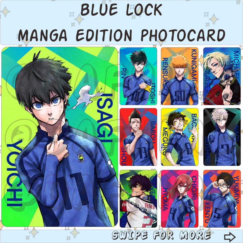 ฟิกเกอร์การ์ตูนอนิเมะ-blue-lock-manga-edition