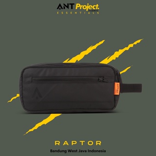 Ant PROJECT - กระเป๋า Clucth Bag RAPTOR Black Organizer - Doppkit