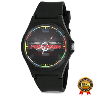 Fountain BOATS LOGO นาฬิกาข้อมือ สําหรับผู้ชาย ผู้หญิง UNISEX 02