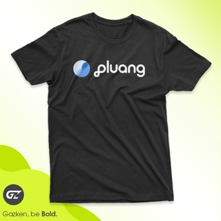เสื้อยืด พิมพ์ลายโลโก้บริษัท Gazken Pluang