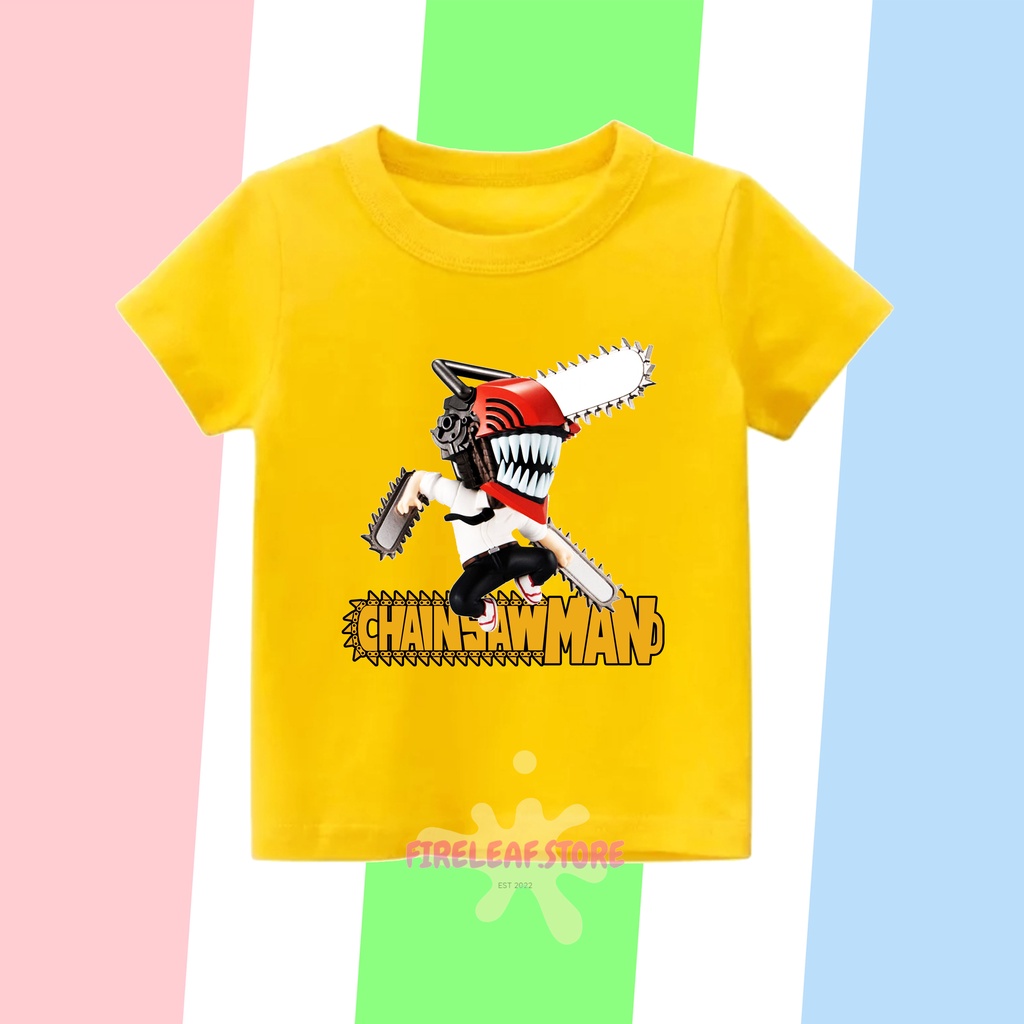 เสื้อยืด-ลายเลื่อยโซ่-วัสดุพรีเมี่ยม-สําหรับเด็กผู้ชาย-และเด็กผู้หญิง