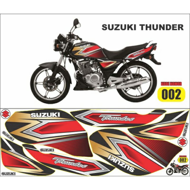 สติกเกอร์-125-สําหรับตกแต่งรถจักรยานยนต์-suzuki-thunder-varias-thunder-sky-ori