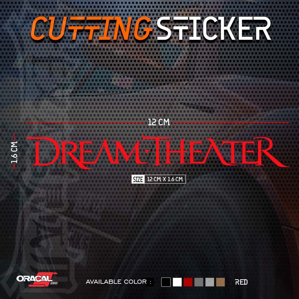 สติกเกอร์วงดนตรี-dream-theater-สติกเกอร์ตัดเพลง-dream-theater