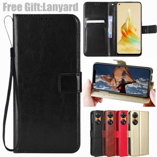Flip Case for OPPO Reno 8T Reno8T PU Leather Wallet Magnetic Phone Cover