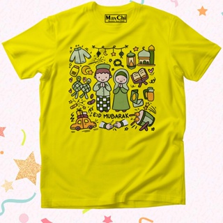 [MaxChi] เสื้อยืด ลายมุสลิม สําหรับวัยรุ่น ผู้ใหญ่ ครอบครัวรามาดอน Doodle 2