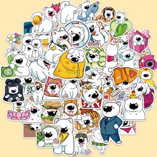 50 ชิ้น Samoyed การ์ตูนน่ารักสุนัขสติกเกอร์จักรยานหนังสือหมวกกันน็อคกระเป๋าเดินทางกีตาร์โทรศัพท์รถเด็กผู้หญิงของเล่นเด็กแล็ปท็อปสติกเกอร์แพ็ค