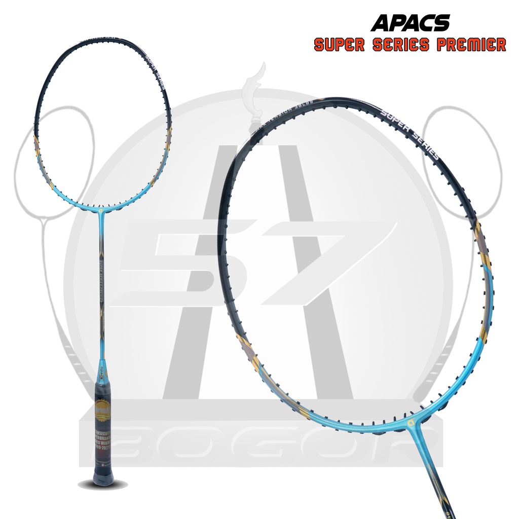 ไม้แบดมินตัน Apacs Super Series Premier ดั้งเดิม Bonus Strings | Shopee ...