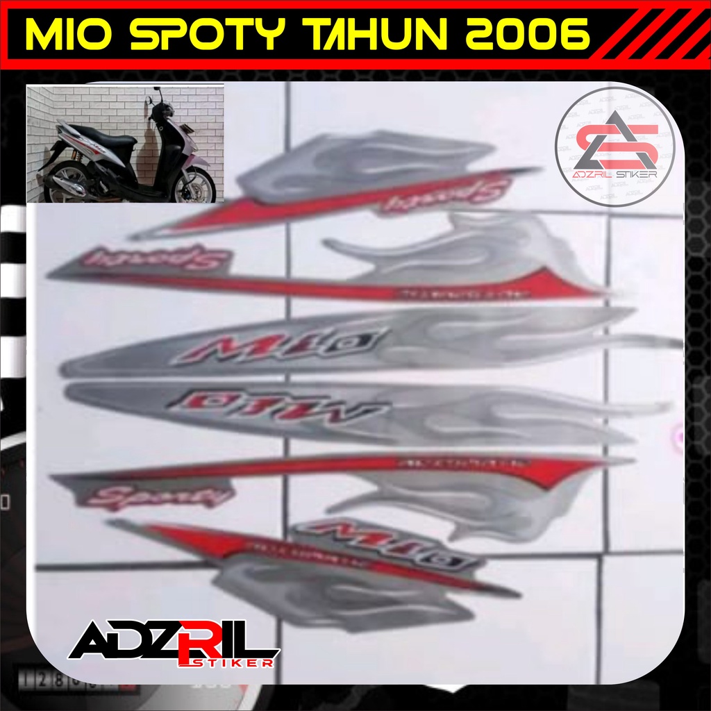 ของแท้-แถบสัญลักษณ์สัญลักษณ์-mio-striping-2006fire-มาตรฐาน-คุณภาพโรงงาน