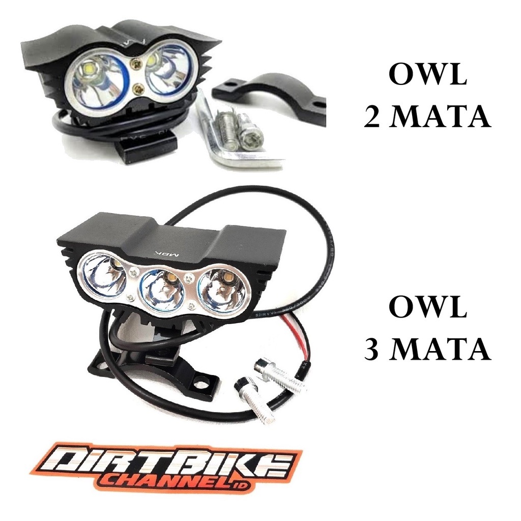 mata-3rd-2-eye-owl-mini-supermoto-trail-adventure-klx-crf-wr-kx-yz-ktm-ไฟตัดหมอก-led