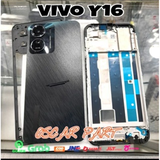 เคสด้านหลัง + กรอบ lcd + กรอบ vivo Y16 2022 ปลอกเคส แบบดั้งเดิม ori