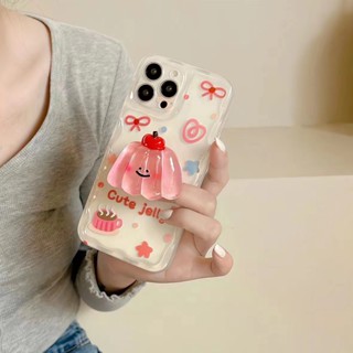 เคสโทรศัพท์มือถือ tpu นิ่ม แบบใส ลายเยลลี่ป๊อป สําหรับ iPhone 14 14promax 14pro 11 12pro 13pro