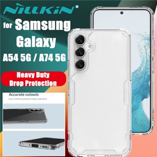 Nillkin Nature Pro TPU Case Samsung Galaxy A54 A74 5G Phone Case Ultra Thin Transparent Shockproof Soft Cover