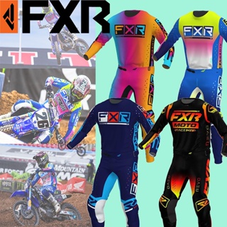 Fxr ใหม่ ชุดเสื้อแข่งรถจักรยานยนต์วิบาก และกางเกงคอมโบ สําหรับรถวิบาก 2023