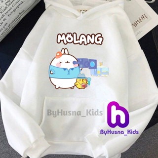 Molang เสื้อแจ็คเก็ตมีฮู้ด MOLANG วัสดุพรีเมี่ยม สําหรับเด็กวัยหัดเดิน