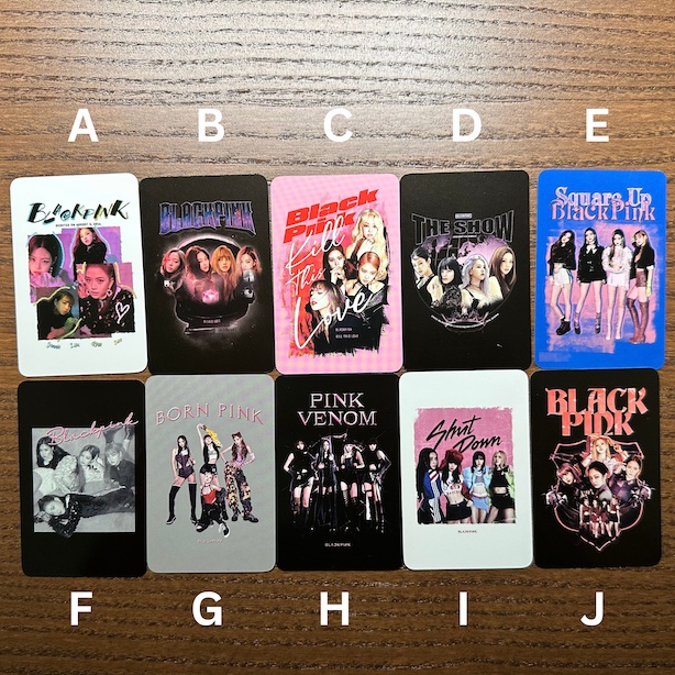 blackpink-photocard-pc-ของแท้-yg-entertainment-black-pink-exhibition-flimty-pink-jennie-jisoo-lisa-rose