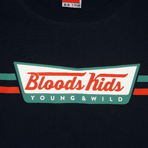 เสื้อยืด-ลาย-bloods-series-สีน้ําเงินเข้ม-สําหรับเด็ก