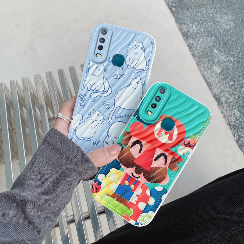 เคส-vivo-y11-y12-y15-y17-y19-เคสโทรศัพท์รูปแบบใหม่-คลื่นน้ำ-การป้องกันเลนส์-กันน้ำ-ป้องกันการตก-klqsbw