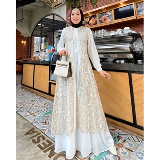 Putih ใหม่ล่าสุด GAMIS Brocade DRESS NJ Brocade M L XL XXL Material Brocade BABYDOLL APK Brocade GAMIS Women Plain MOCCA PLUM MINT White รุ่นล่าสุดร่วมสมัย JUMBO Get Women GAMIS DRESS Party Invitation MUSLIM Women Korean MUSLIM Clothing Women