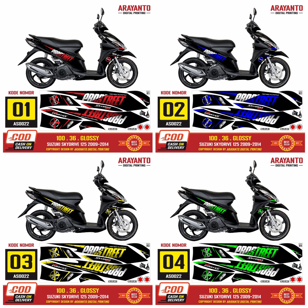 สติกเกอร์-ลายกราฟฟิค-suzuki-skydrive-striping-125-2009-2014-as0022