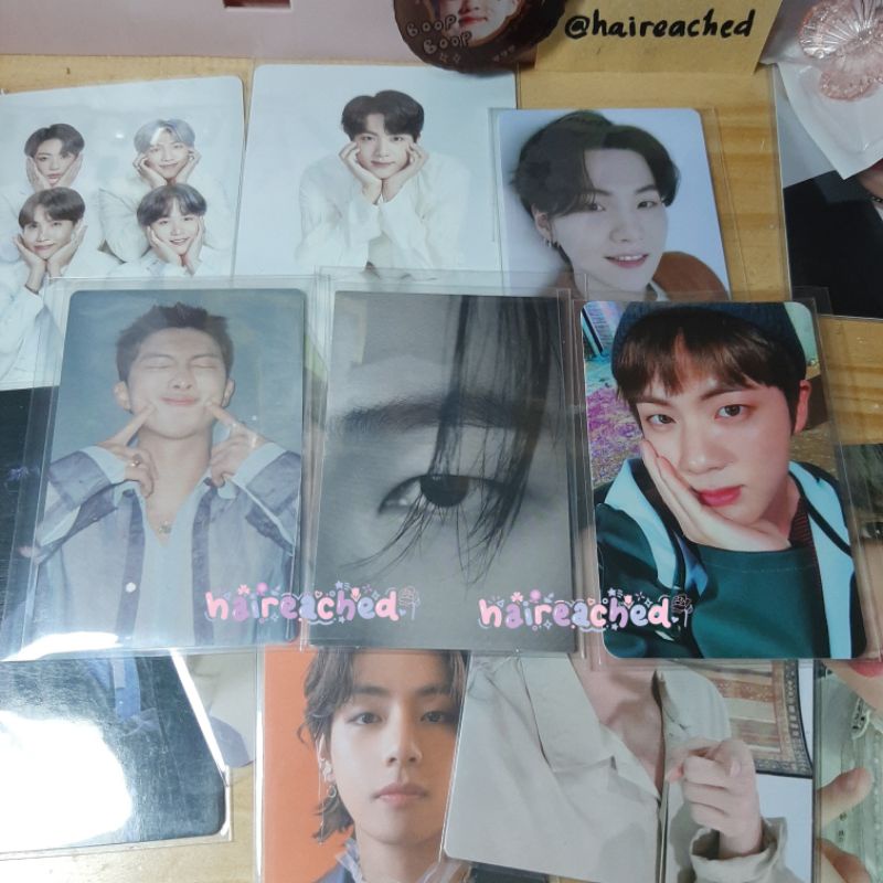 โฟโต้การ์ด BTS Namjoon กันสะสม Indigo Mata Eye Jin YNWA | Shopee Thailand