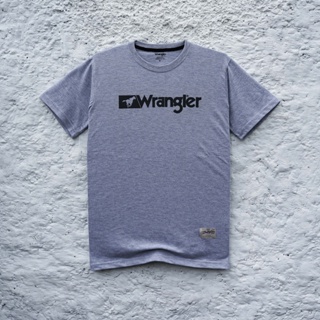 เสื้อยืด พิมพ์ลาย Wrangler | เสื้อยืด สําหรับผู้ชาย | ลายนูน
