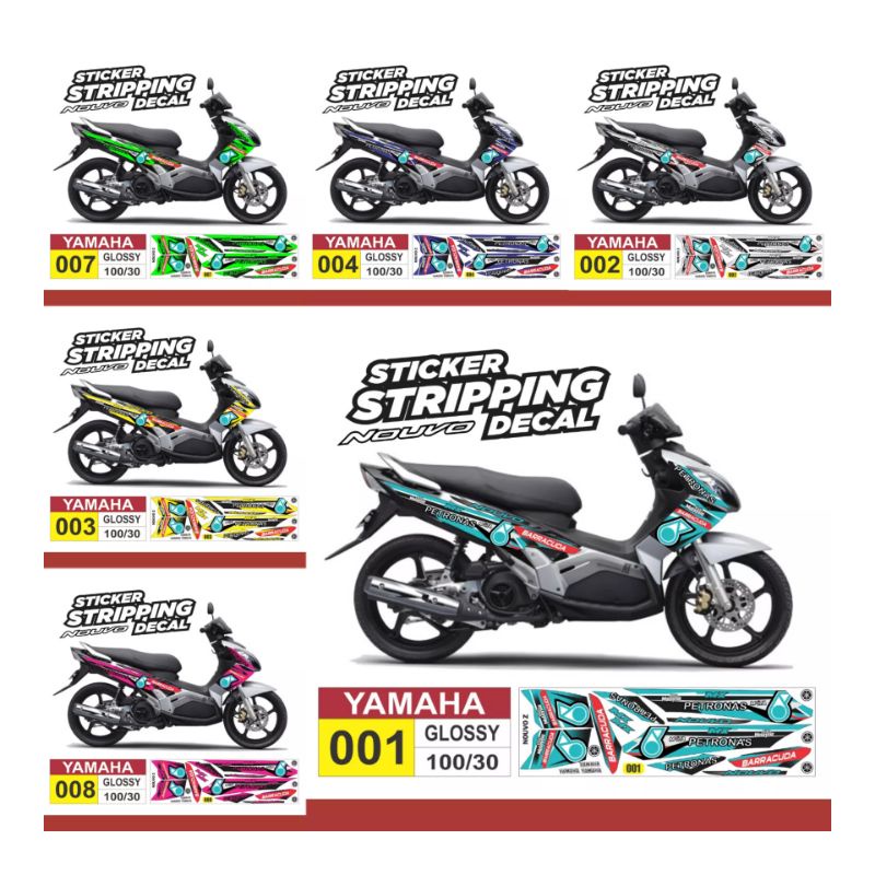 สติกเกอร์รูปลอก-สําหรับ-nouvo-z-striping-nouvo-mx-petronas-yamaha-nouvo-variation