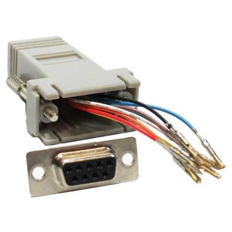 SF Cable DB9 F Female to RJ45 F Modular Adapter คุณภาพสูง AF53 phw331 ...
