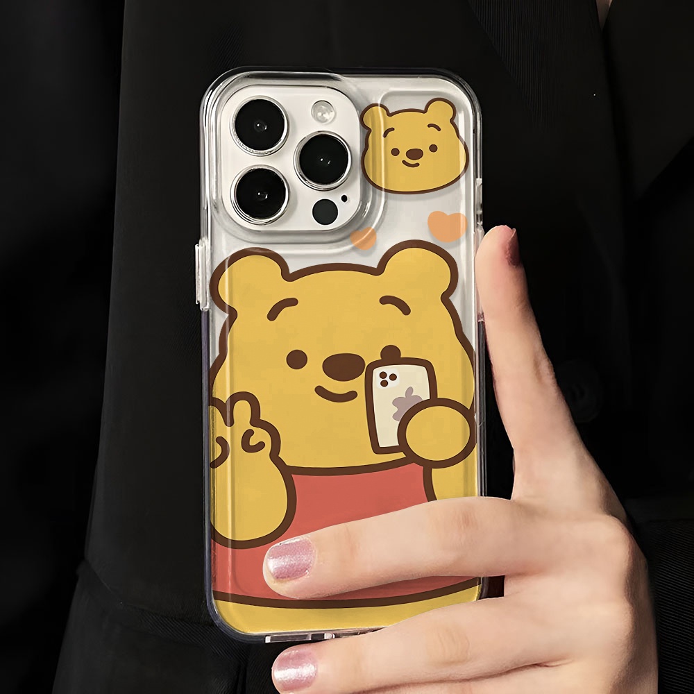 เคสโทรศัพท์มือถือ-แบบใส-ลายการ์ตูนหมีพูห์-สําหรับ-iphone-14-pro-max-11-13-12-7plus-x-xs-max-8-7