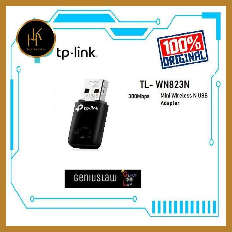 อะแดปเตอร์ Wifi Usb ขนาดเล็ก 300Mbps TL- WN823N TP LINK TPLINK WN 823N ...