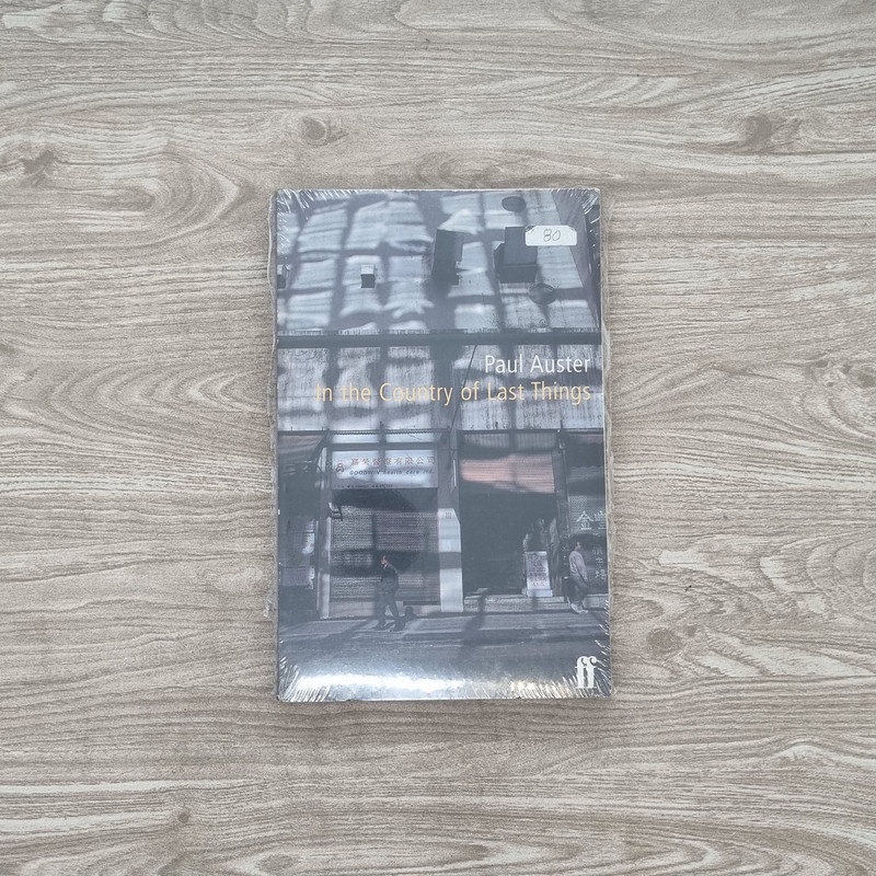 นิยายนําเข้า Paul Auster In the Country of Last Things Shopee Thailand