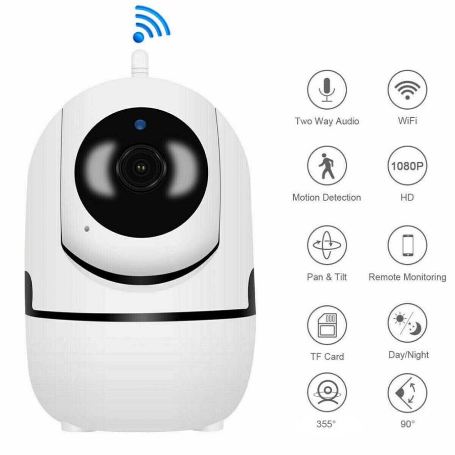 Baby Cam V380 กล้องวงจรปิดไร้สาย Ip Cam V380 Pro Smart Camera Hd Wifi