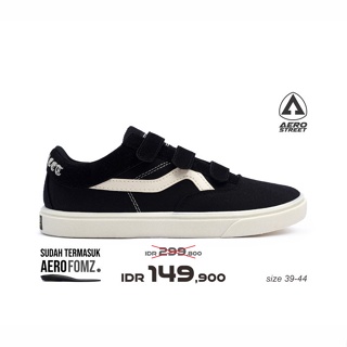 Hitam [Import] 39-44 Massive Low Costa Natural Black - รองเท้าผ้าใบลําลอง