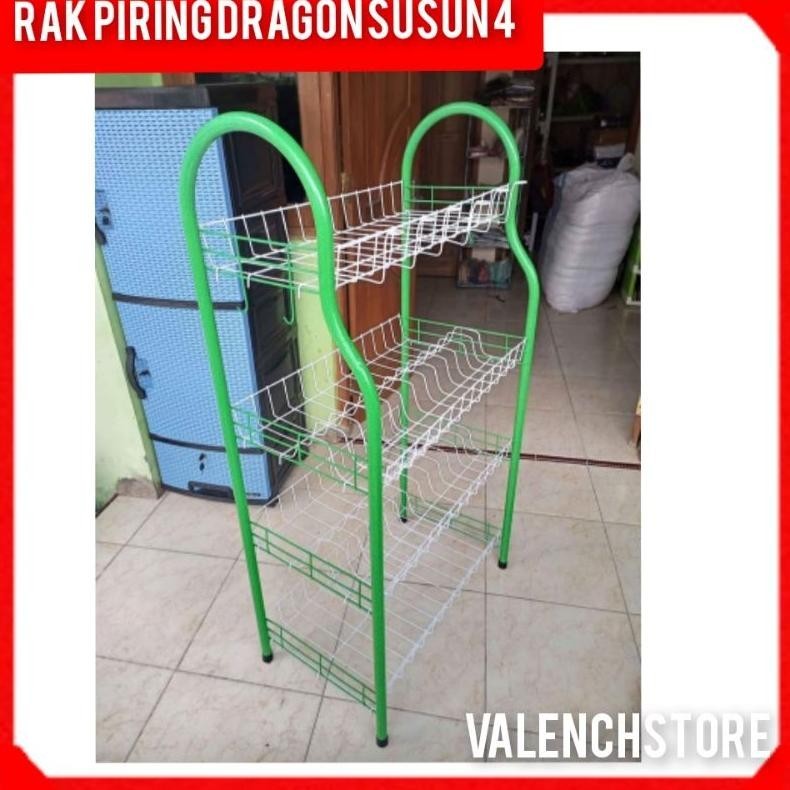Dragon PLATE RACK 4 SERIES / DRAGON PLATE RACK / 4 ชั้นจาน RACK / จาน ...