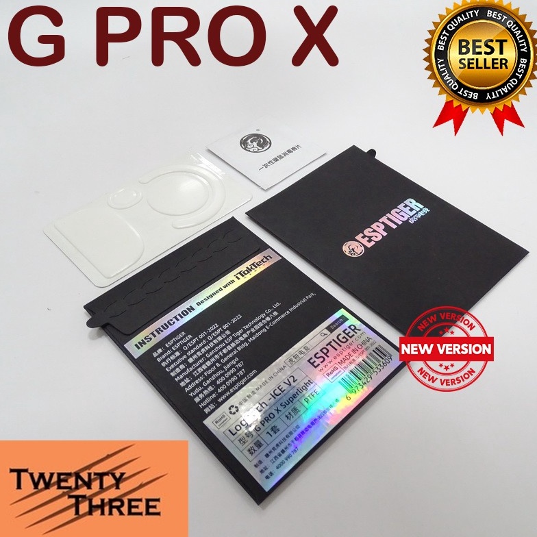 ขายส่ง .. เมาส์ Esports Tiger ICE Skates Logitech G Pro X Superlight