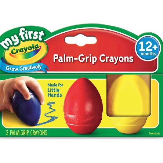 Crayola MY FIRST CRAYOLA EGG SHAPED CRAYONS พาล์มจับง่าย ของแท้ ...