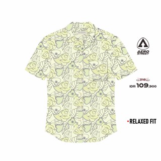  เสื้อเชิ้ตยีน พิมพ์ลายเรยอน สไตล์ฮาวาย สําหรับผู้ชาย ผู้หญิง QCBAA