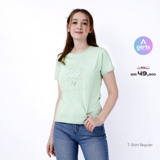 ใหม่!!! เสื้อยืด ลาย Eira Dusty Green Kaos 1B000