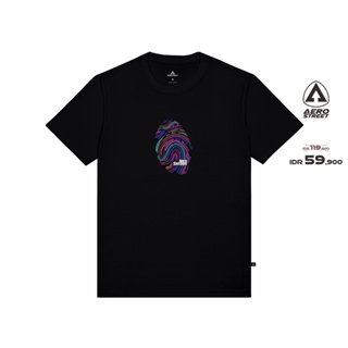 Hitam ใหม่!!! เสื้อยืด ลาย AABAA สีดํา