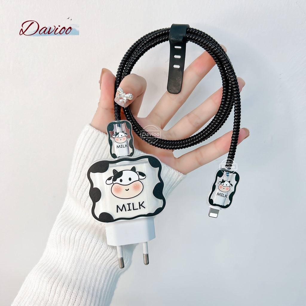 ขนาดฟิตติ้ง | Iphone Charger Protector ชุด 5 รายการ Cable Protector ...
