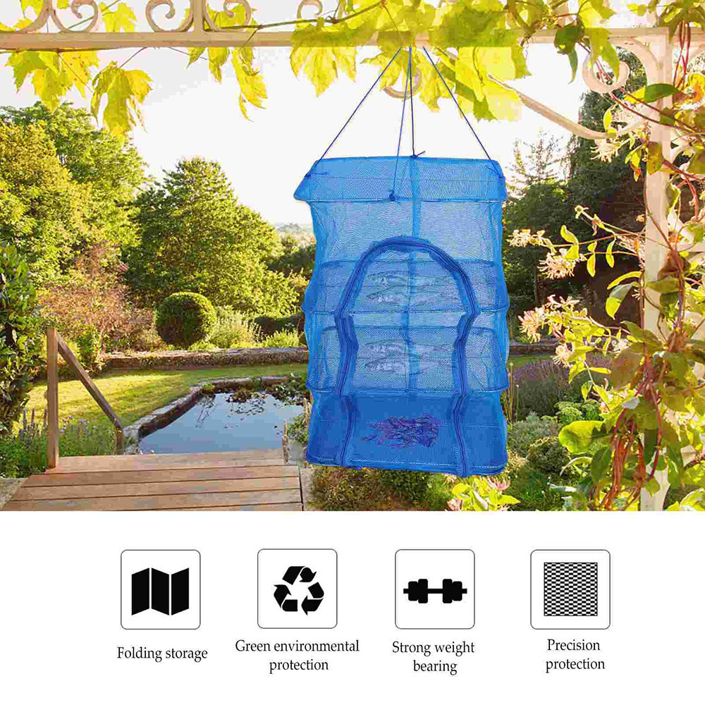 Bearpaw 4 ชั้น Dyring Mesh Net Food Drying Rack - G58 | Shopee Thailand