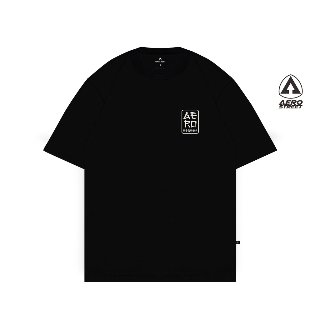 เสื้อยืด-พิมพ์ลาย-hitam-phenomenal-ikigai-สีดํา-โอเวอร์ไซซ์-fadaa
